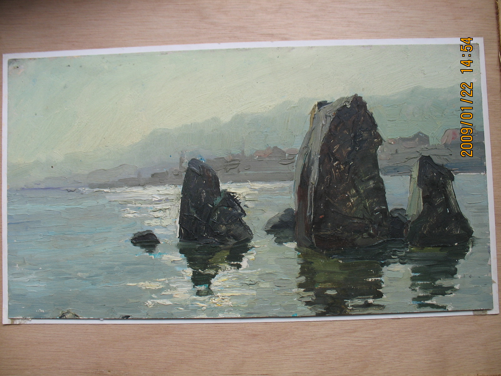 烟台雕塑之老烟台系列-波光粼粼