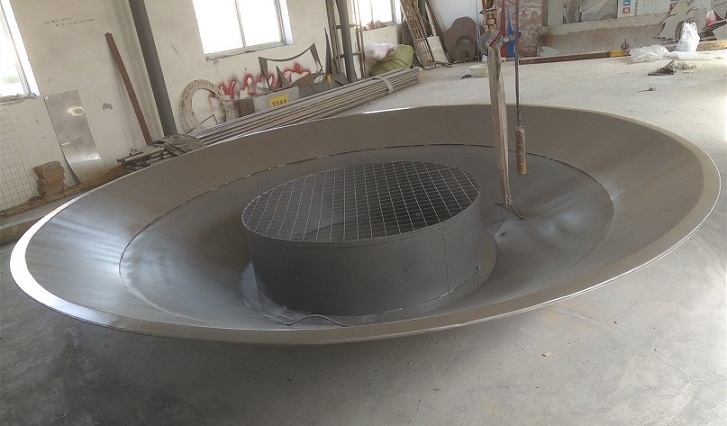 耐候钢火盆景观